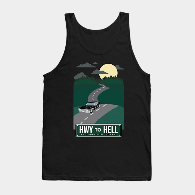 Hwy to Hell Tank Top by hwytohellpodcast